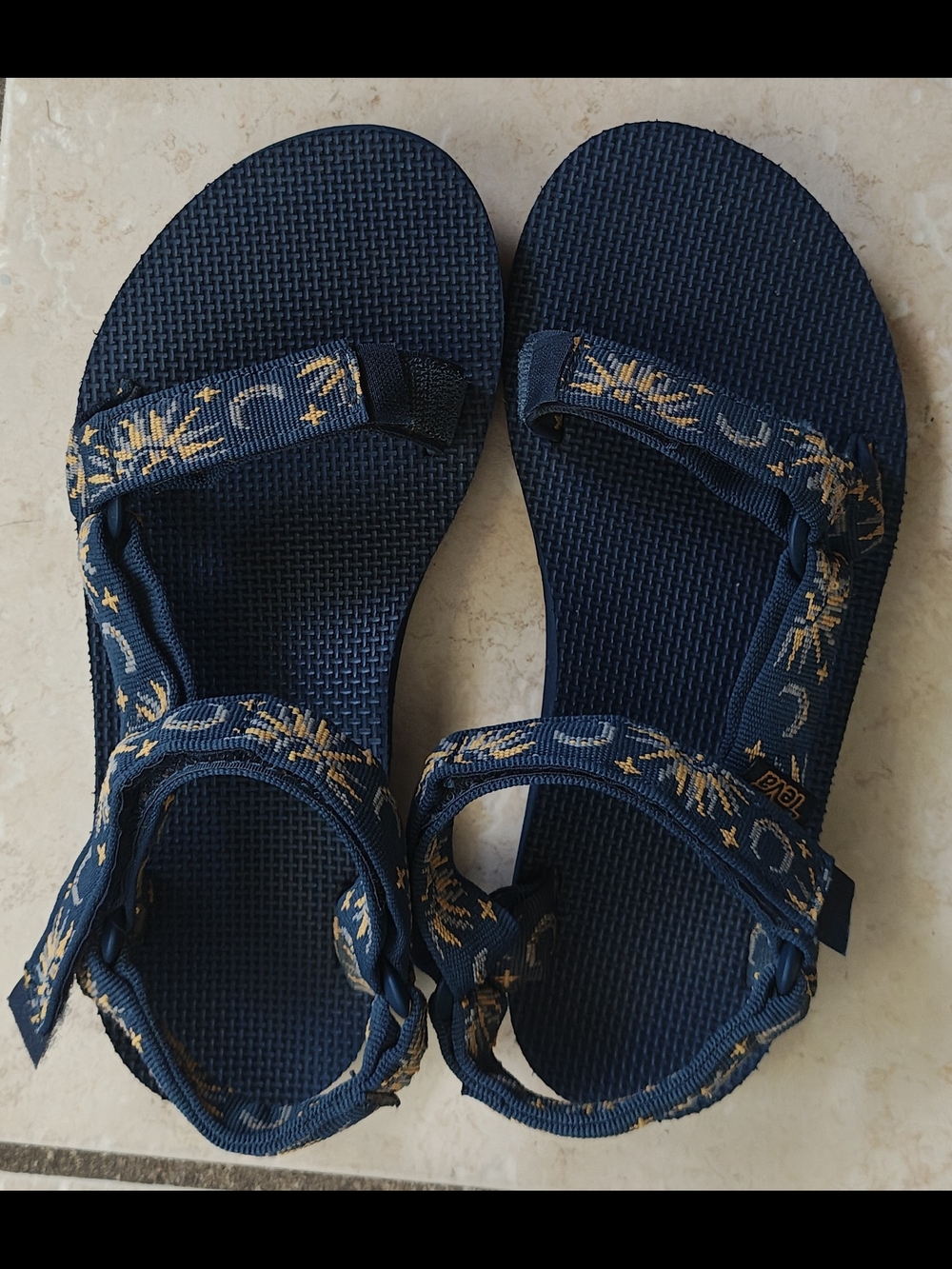 Teva Women's Original Universal Sandal Navy Blue Celestial Size 6 - Picture 2 of 5